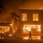 Seis incendios envuelven Los Ángeles en llamas: «Es como me imaginaba que sería el infierno»