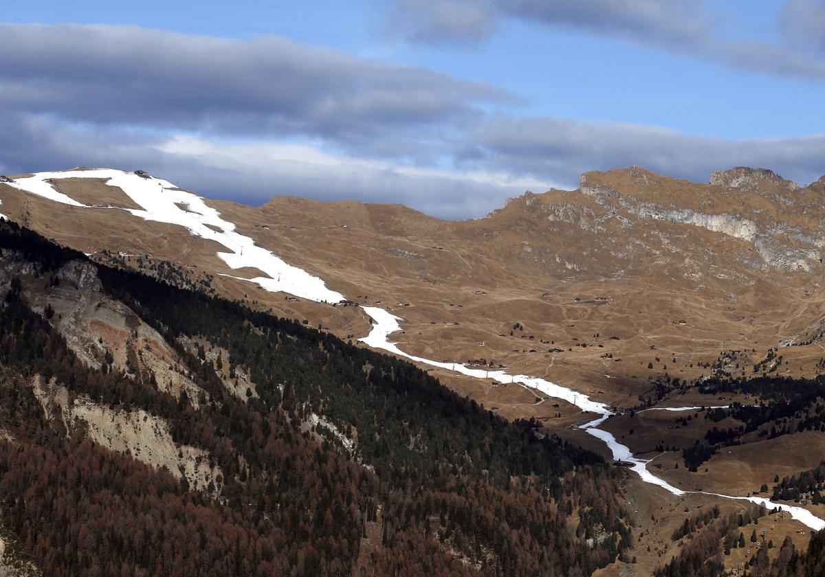 Imagen de archivo de los Dolomitas.