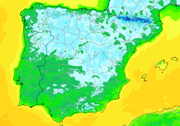 La Aemet avisa de la llegada de una potente borrasca a España a partir de esta fecha: nevadas y lluvias en estas zonas