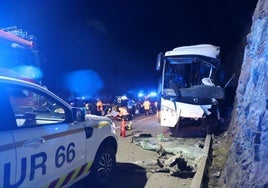 Muere un tercer pasajero del autocar de L'Hospitalet siniestrado en los Pirineos franceses