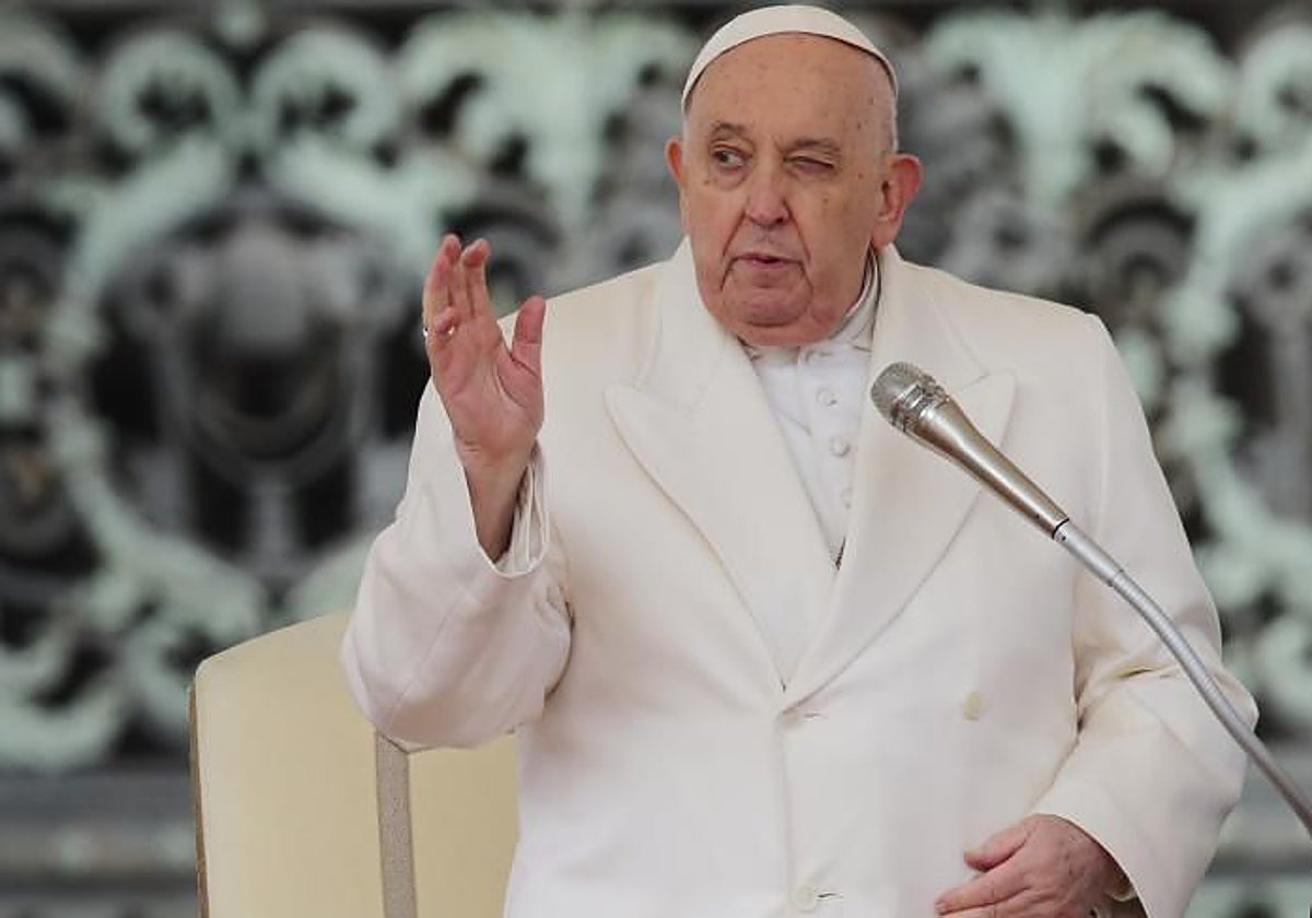 El papa durante una de sus últimas intervenciones