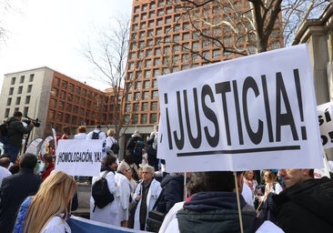 Los médicos convocan una gran manifestación contra el Estatuto Marco