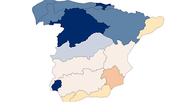 Así están las reservas de agua en España tras las semanas de intensas lluvias