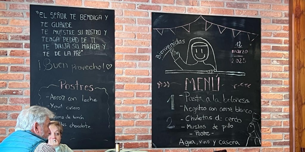 Menú de clausura en la sucursal astur de Belorado