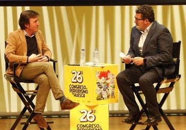 Julián Quirós y Javier Visiers dialogan sobre la transformación que afrontan los periodistas
