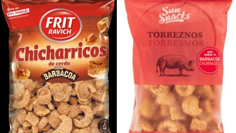 Productos afectados por la bacteria