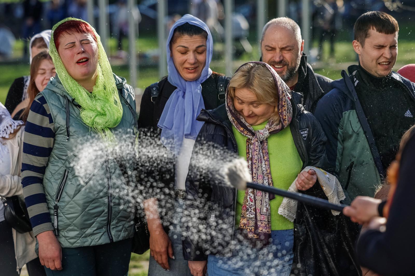 Así vive Ucrania la breve «tregua de Pascua» en la guerra anunciada por Putin