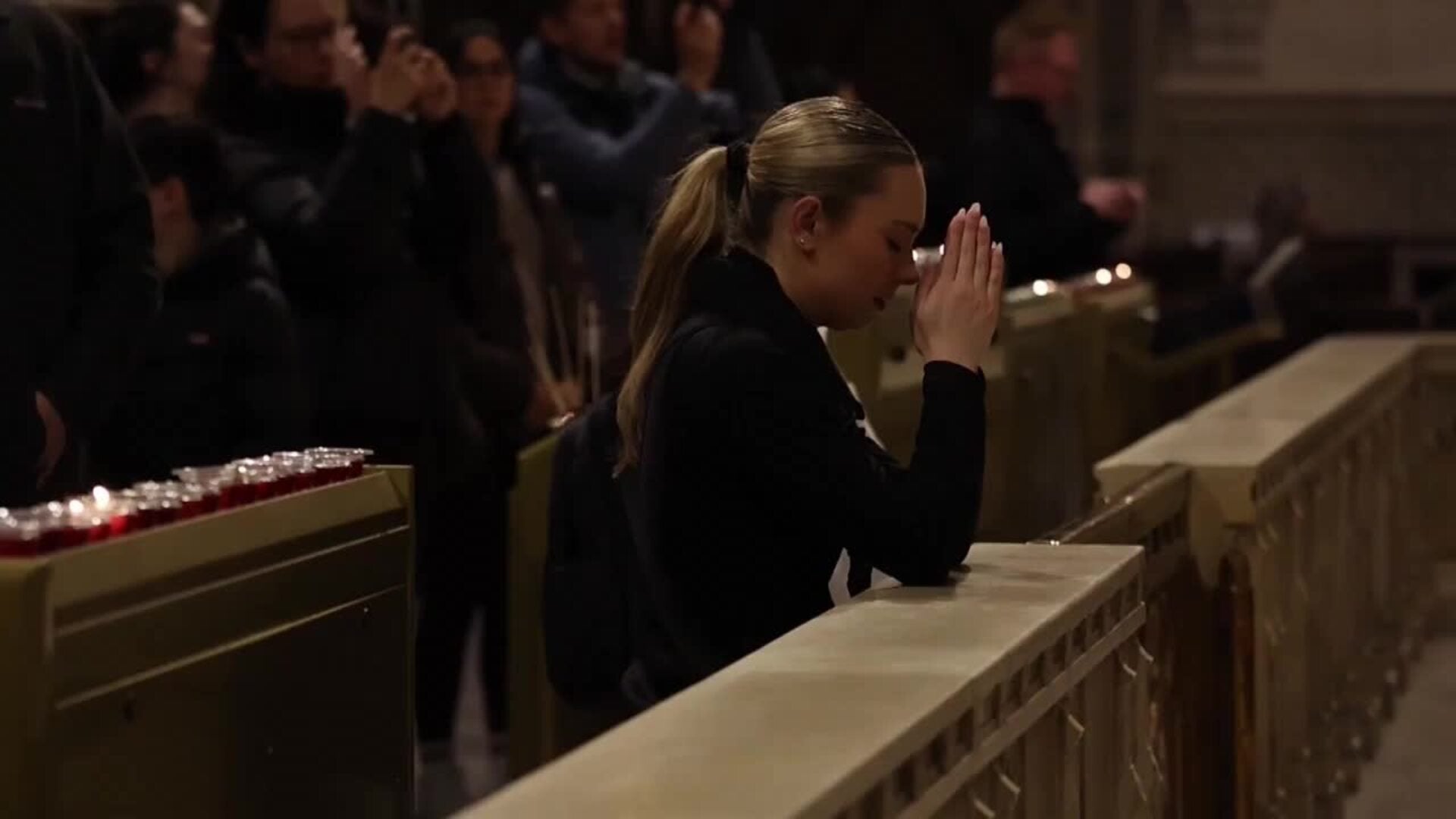 Celebran una misa en la Catedral de San Patricio de Nueva York en honor ...