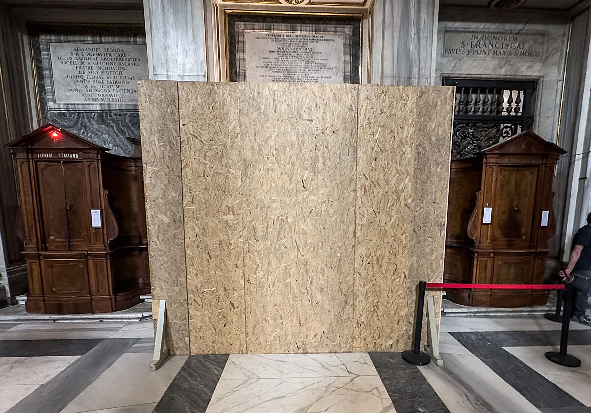 Preparativos para la sepultura del Papa Francisco en la Basílica de Santa María la Mayor