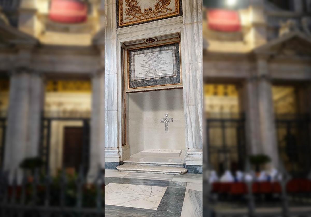 En mármol de Liguria y con la inscripción 'Franciscus': así será la tumba del Papa