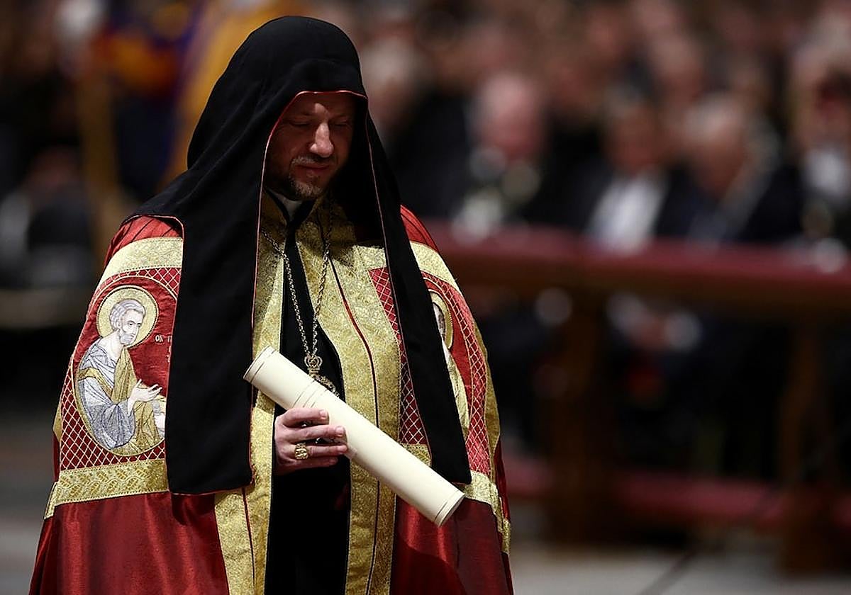 El cardenal Mykola Bychok.