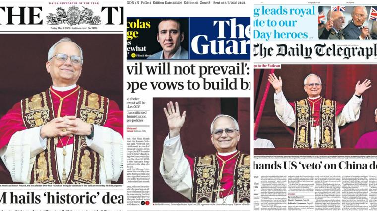 Revista de prensa: las portadas del mundo saludan a León XIV