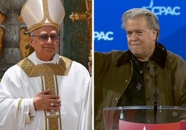 Steve Bannon, el ideólogo de Trump, predijo la elección de León XIV una semana antes: «Va a ser Prevost, lamentablemente»