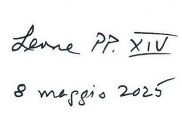 Lo que la firma del Papa León XIV dice sobre él: «Es tenaz, emotivo, pero algo distante»