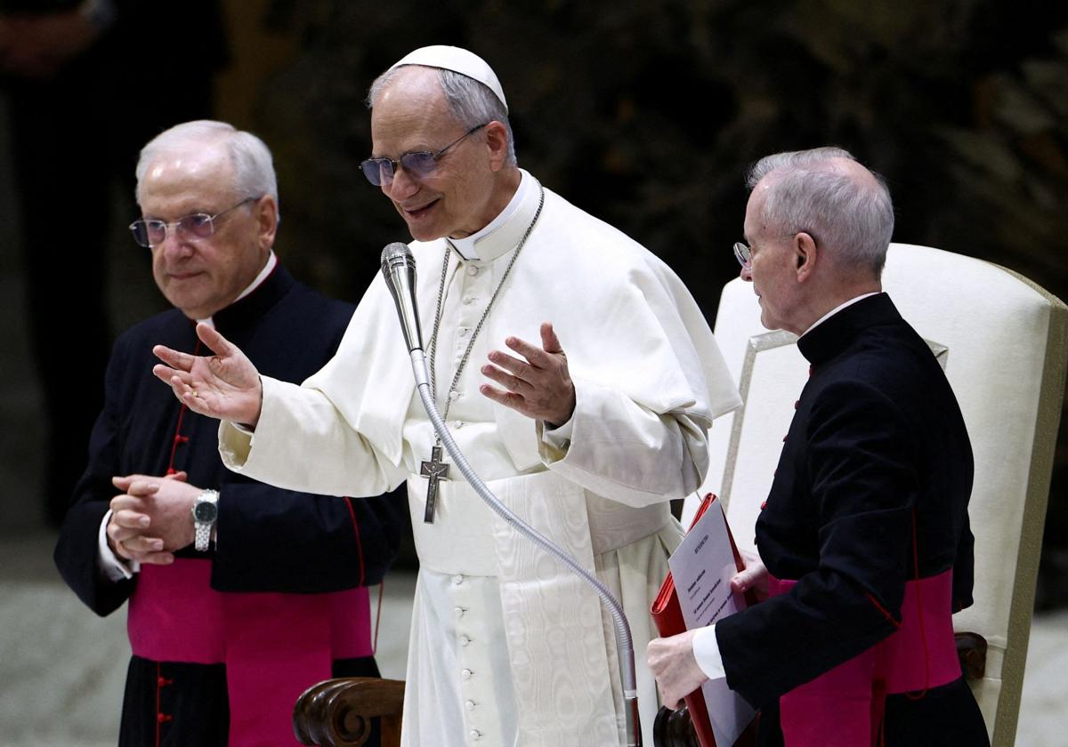 El Papa León XIV en una imagen de archivo