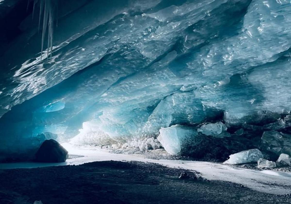 Glaciar Morteratsch-Pers en Suiza