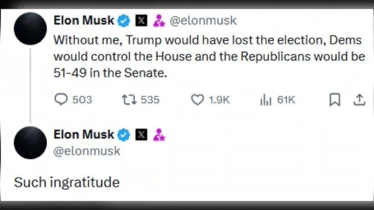 CEO de Tesla: Sin mi habría perdido las elecciones