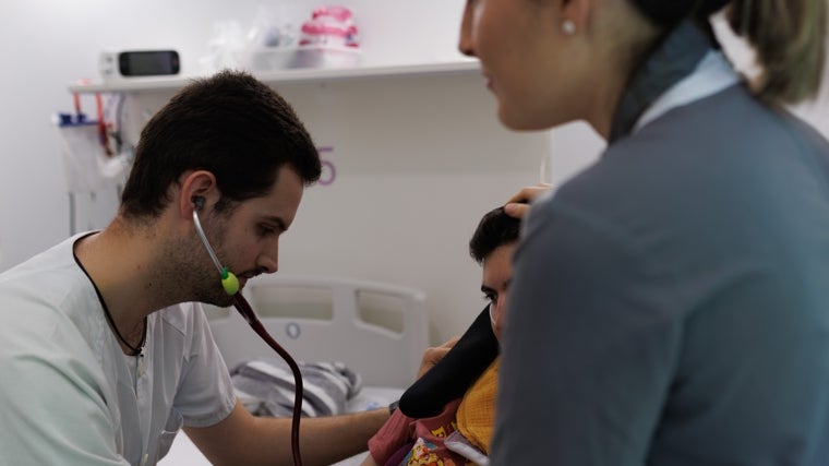 La zona de paliativos cuenta con una habitación reservada para los 'ingresos de respiro', que permite a las familias descansar.