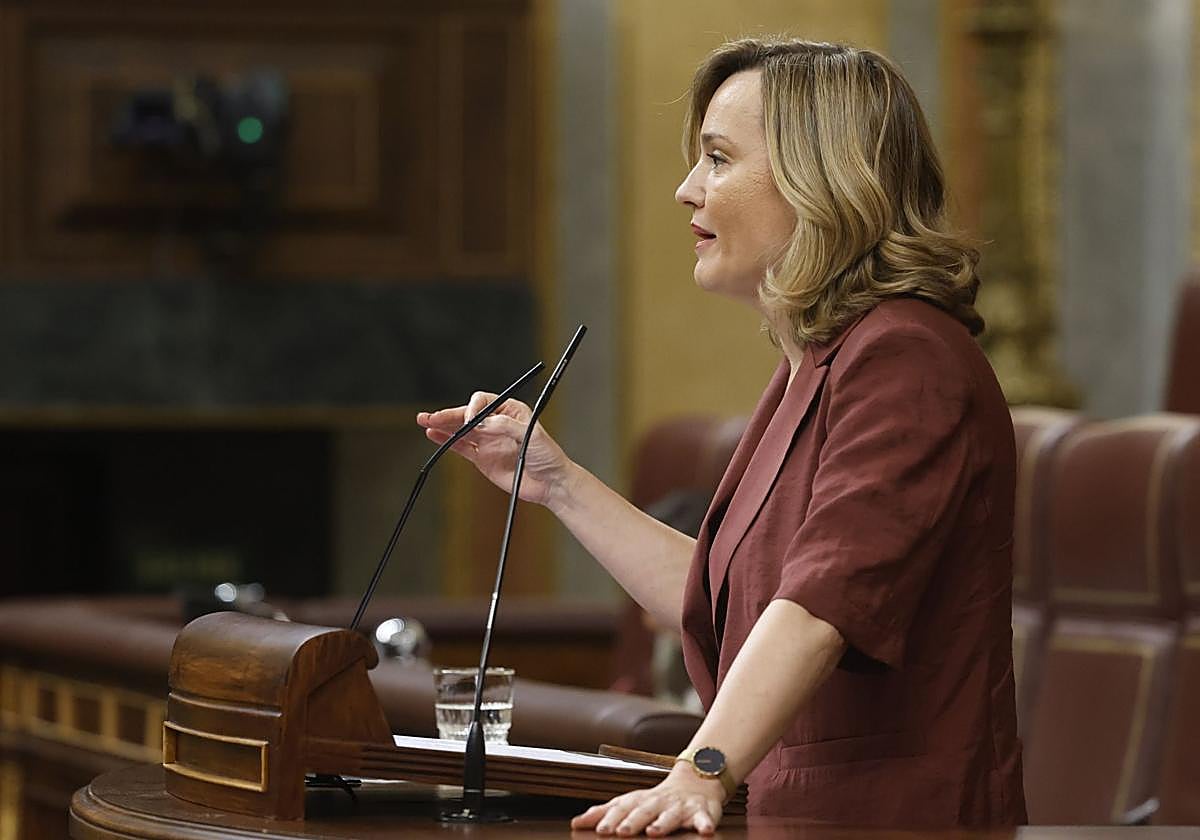 La ministra de Educación y portavoz del Gobierno, Pilar Alegría