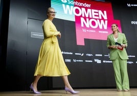 La activista rusa y viuda de Alexéi Navalni, Yulia Navalnaya, en inauguración de Santander Women Now