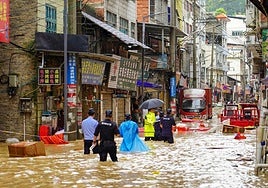 Más de 80.000 evacuados por inundaciones en el suroeste de China
