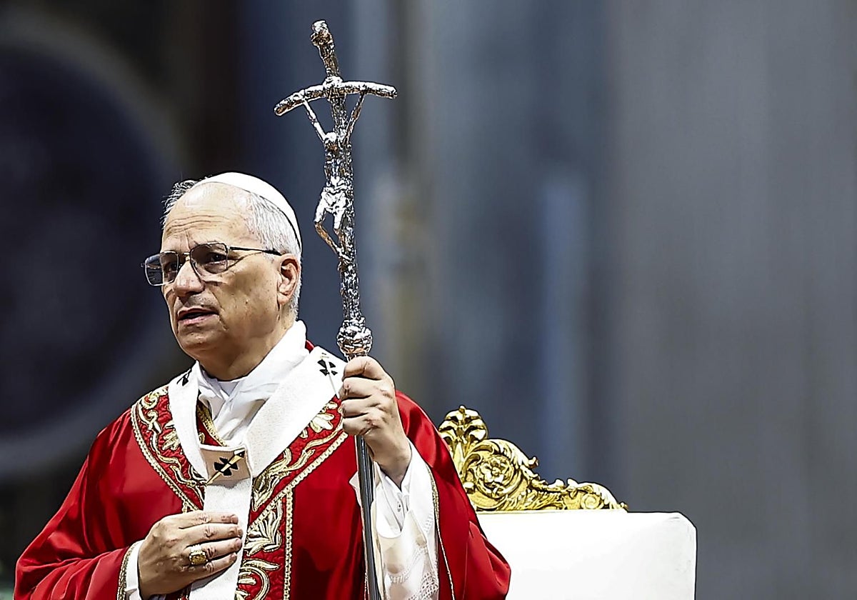 El Papa León XIV en la misa de san Pedro y san Pablo