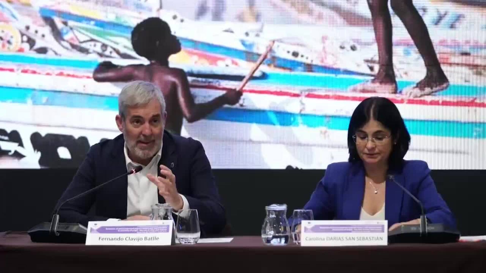 Una comisión de la UE aborda cómo afrontar la migración con el ejemplo &quot;sorprendente&quot; de Canarias