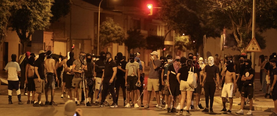 La violencia y la tensión en Torre Pacheco, en imágenes