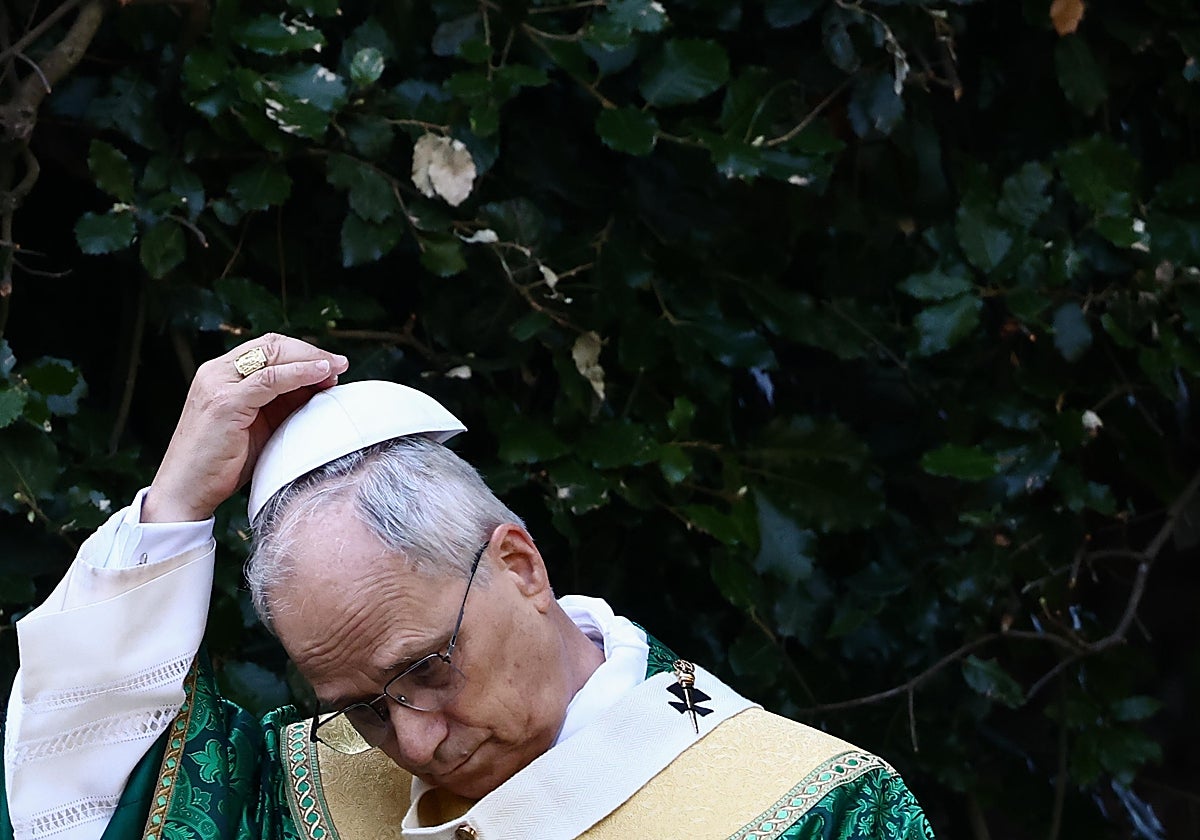 El Papa León XIV oficia la Misa por el Cuidado de la Creación, en Castel Gandolfo