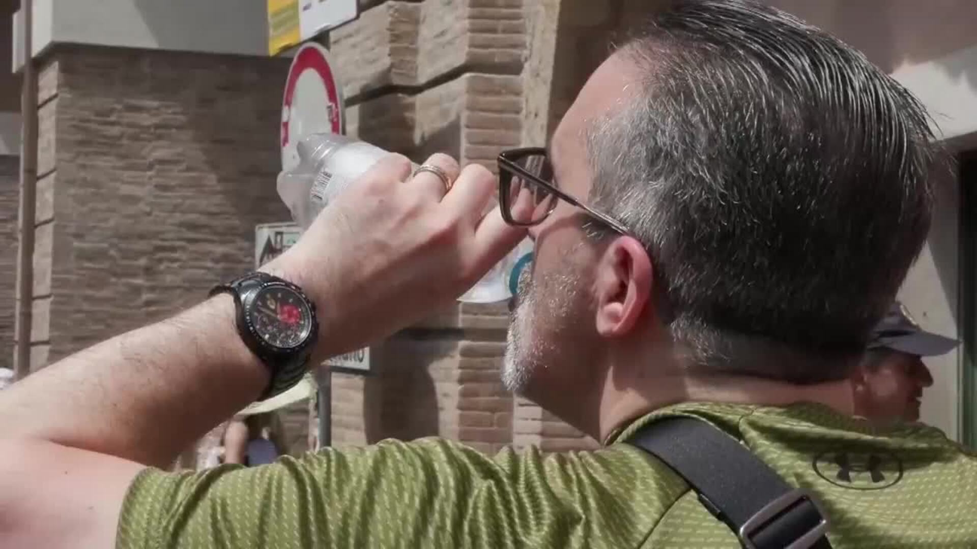 Italia sufre una ola de calor extremo