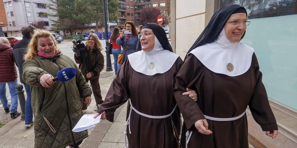 La exclarisas planean sacar a las monjas mayores de Belorado ante la inminencia del desahucio