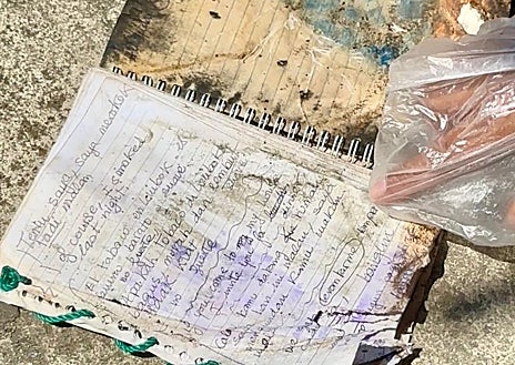 Imagen secundaria 1 - Los efectos de la española se hallaron en una basura cerca del hotel donde fue vista por última vez 