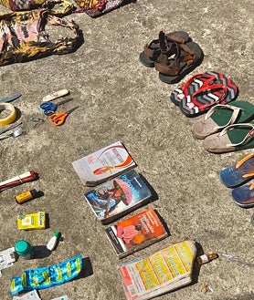 Imagen secundaria 2 - Los efectos de la española se hallaron en una basura cerca del hotel donde fue vista por última vez 