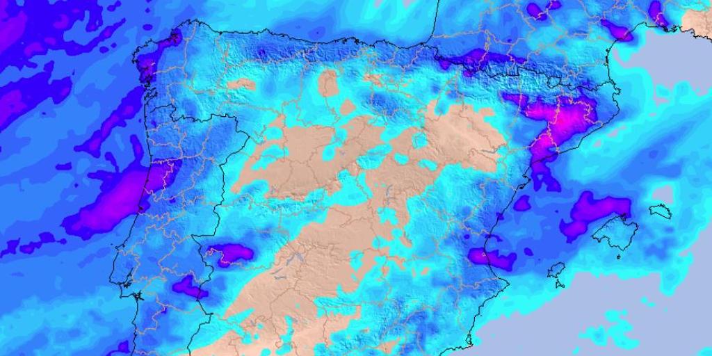 La Aemet avisa de fuertes lluvias y un cambio radical de las temperaturas en España: estas son las zonas más afectadas