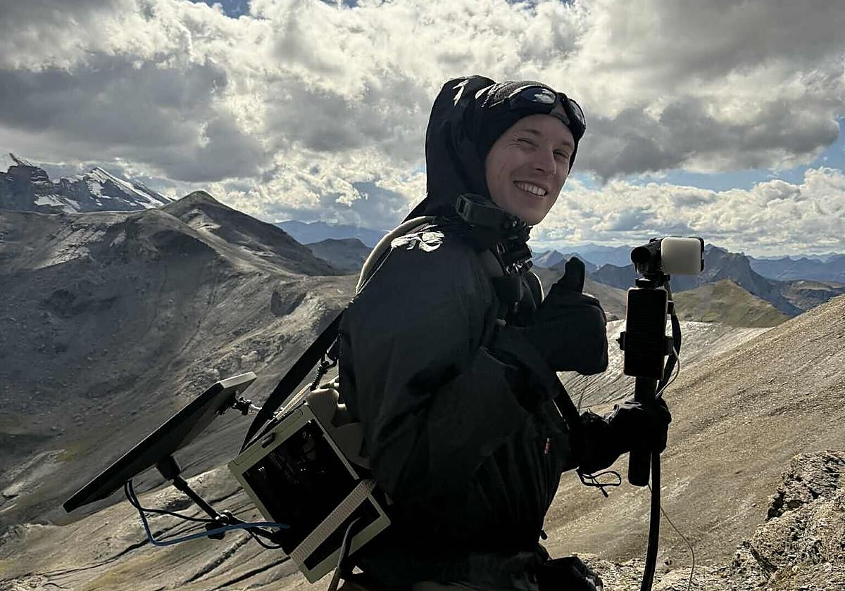 RelicKris, uno de los streamers atrapados en los Alpes.