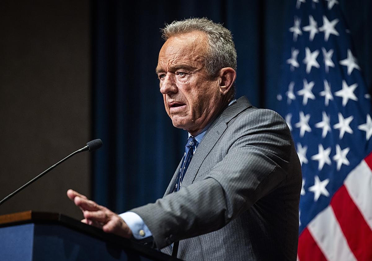 El secretario de Salud de Estados Unidos, Robert Kennedy Jr.