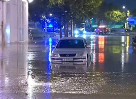 Lluvias torrenciales en el este de España: Valencia, Castellón y Tarragona, en aviso rojo este lunes