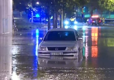 Lluvias torrenciales en el este de España: Valencia, Castellón y Tarragona, en aviso rojo