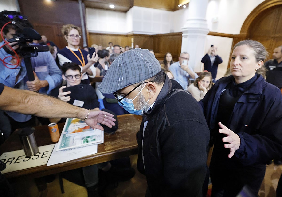 El acusado Husamettin Dogan, que niega haber violado a Gisèle Pelicot