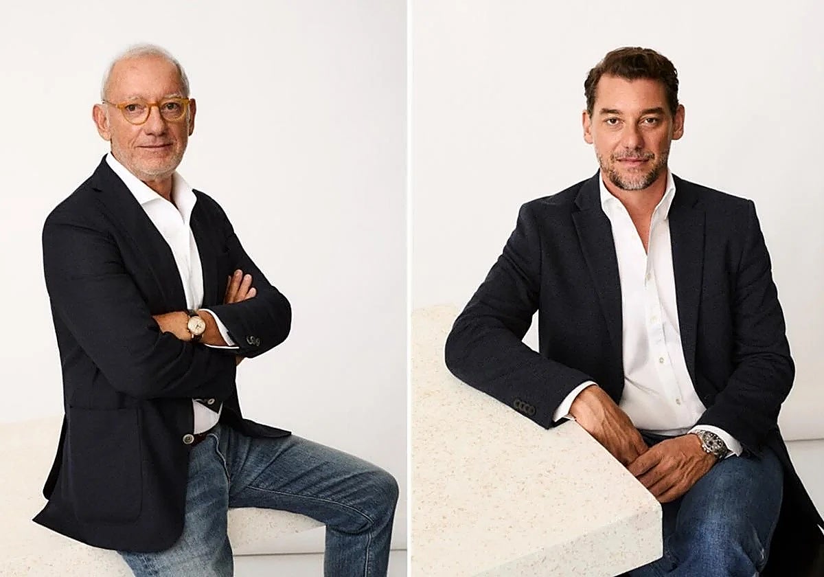 El dueño de Mango, Isak Andic, y su hijo, Jonathan