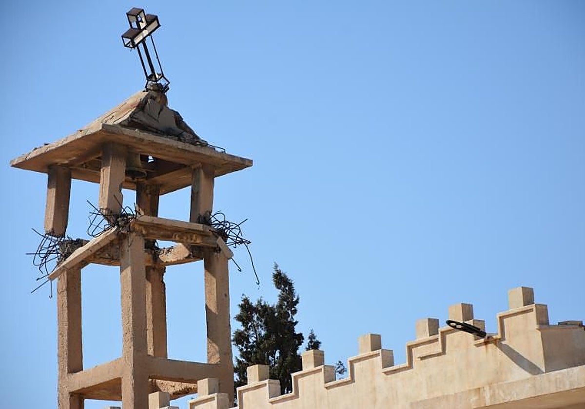 Los símbolos cristianos de Karamles, todos derruidos: