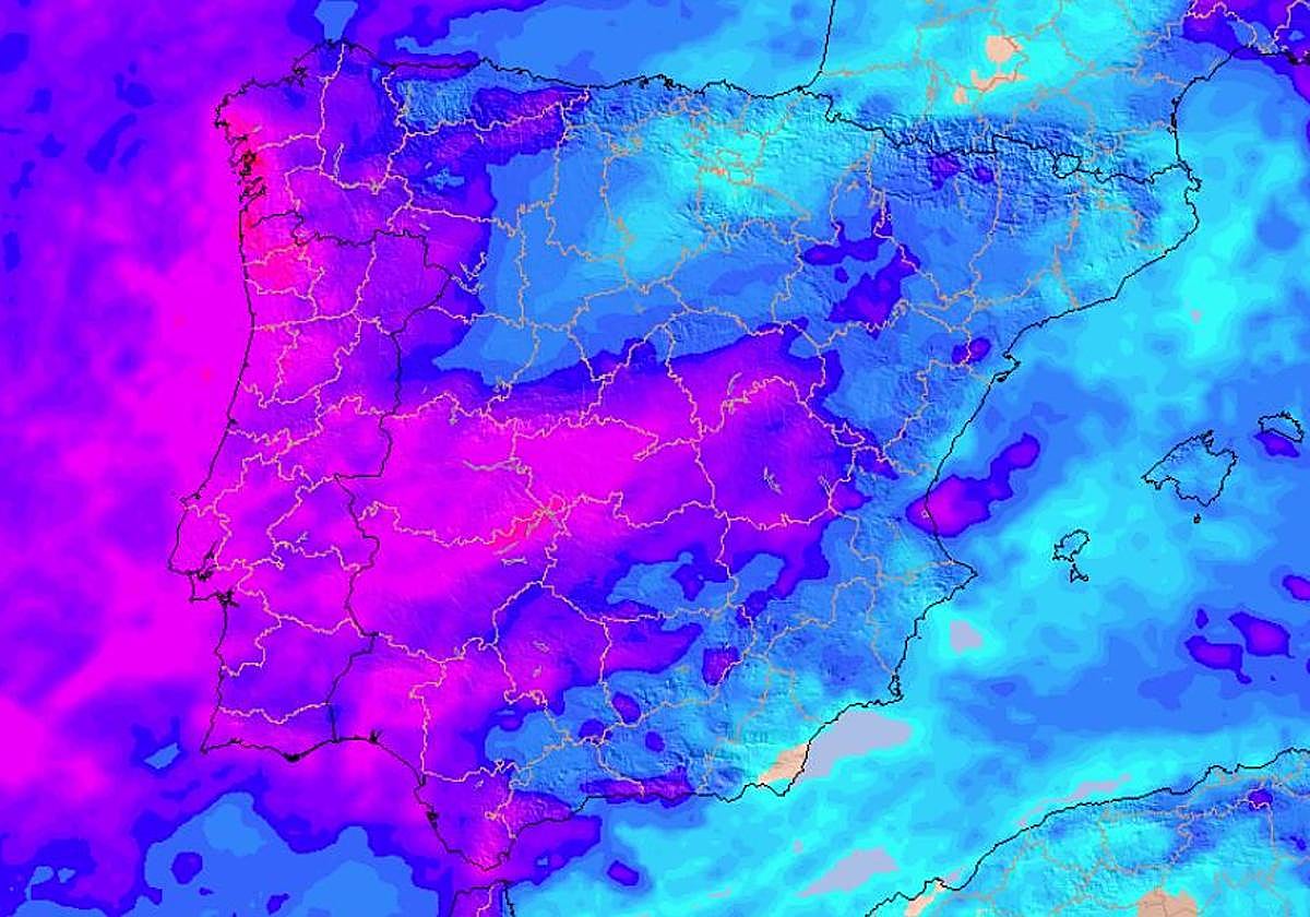 La Aemet avisa a España de la llegada de lluvias torrenciales ...