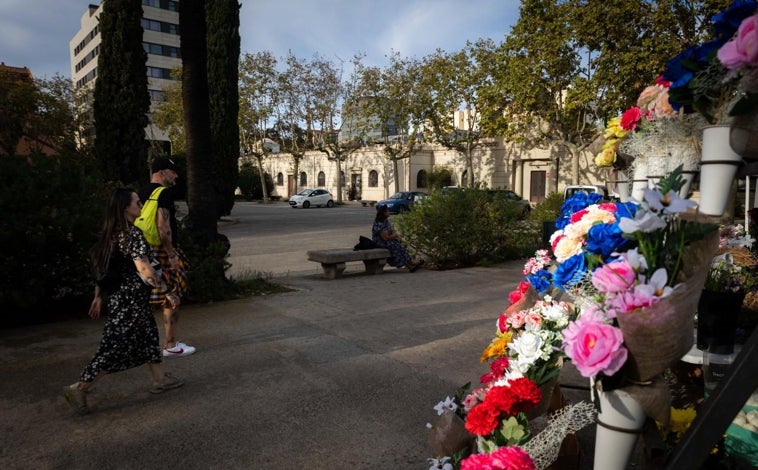 Entrada del cementerio de Poble Nou en Barcelona