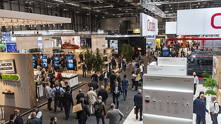 The Matelec fair (Halls 4 and 6 and half of Hall 3) brings together electrical industry professionals.