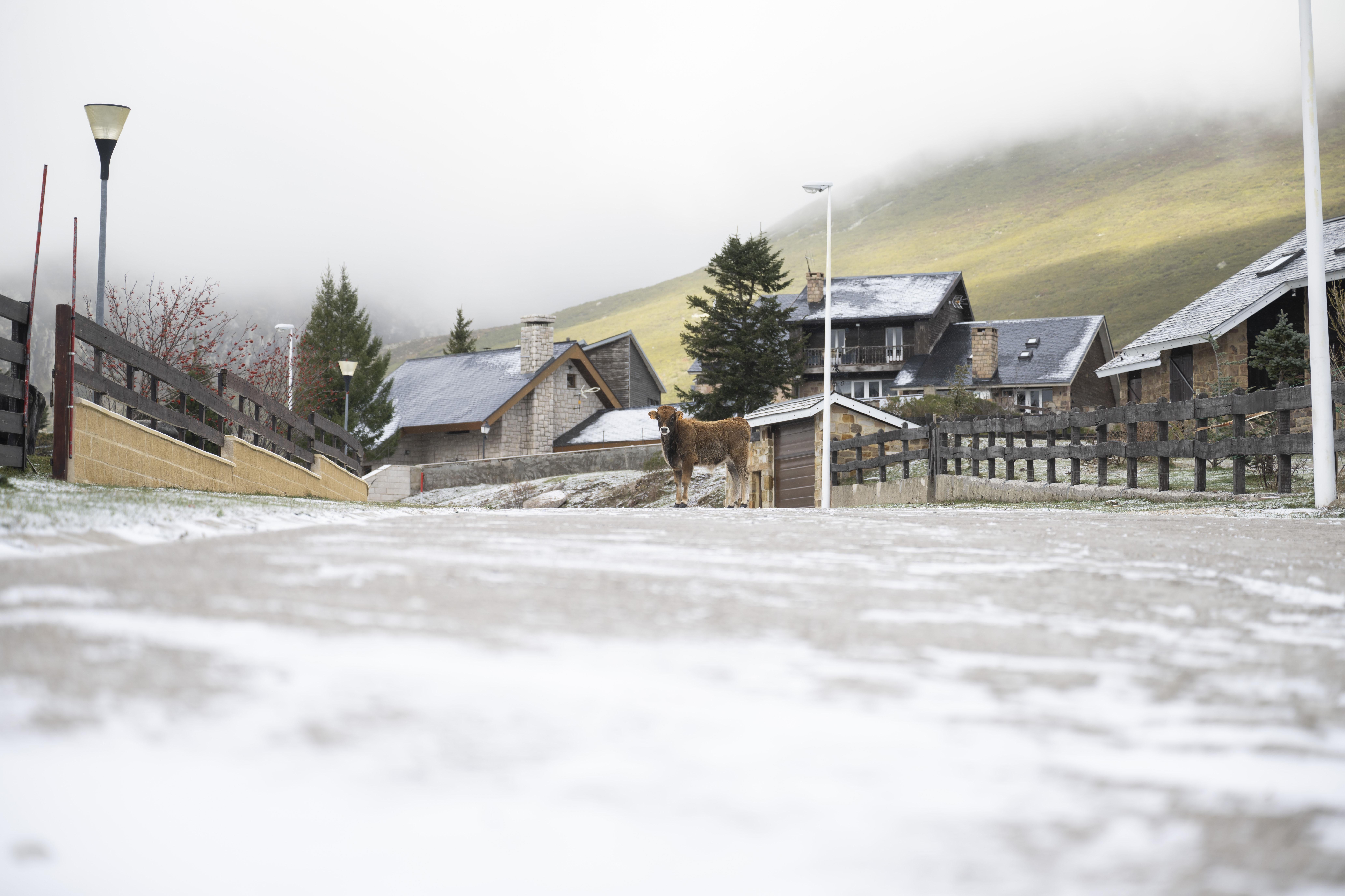 Vista de la localidad cántabra de Brañavieja (Cantabria) 