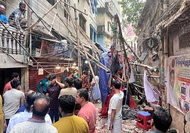 Al menos tres muertos tras un terremoto de magnitud 5,5 en Bangladesh