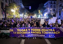 La marcha del 25N por toda España, en imágenes
