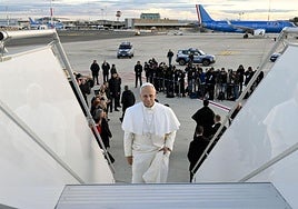 Un componente del avión papal tendrá que ser cambiado para que León XIV pueda continuar su primer viaje