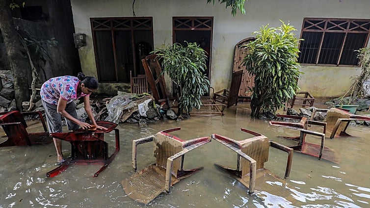 Las inundaciones en el sudeste asiático dejan más de 1.400 muertos y millones de afectados