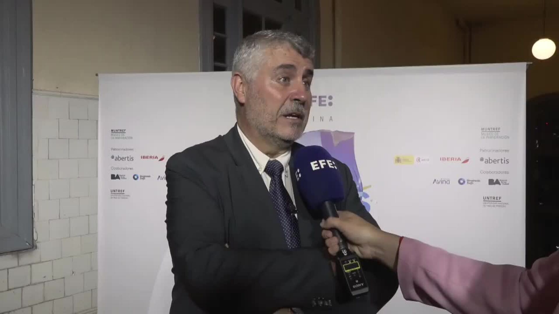 &quot;Una emoción muy grande&quot;: Presidente de EFE celebra los 60 años de la agencia en Argentina y América